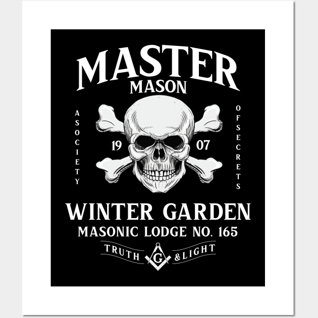 Winter Garden Masonic Lodge No.165 Wall Art by wemerge